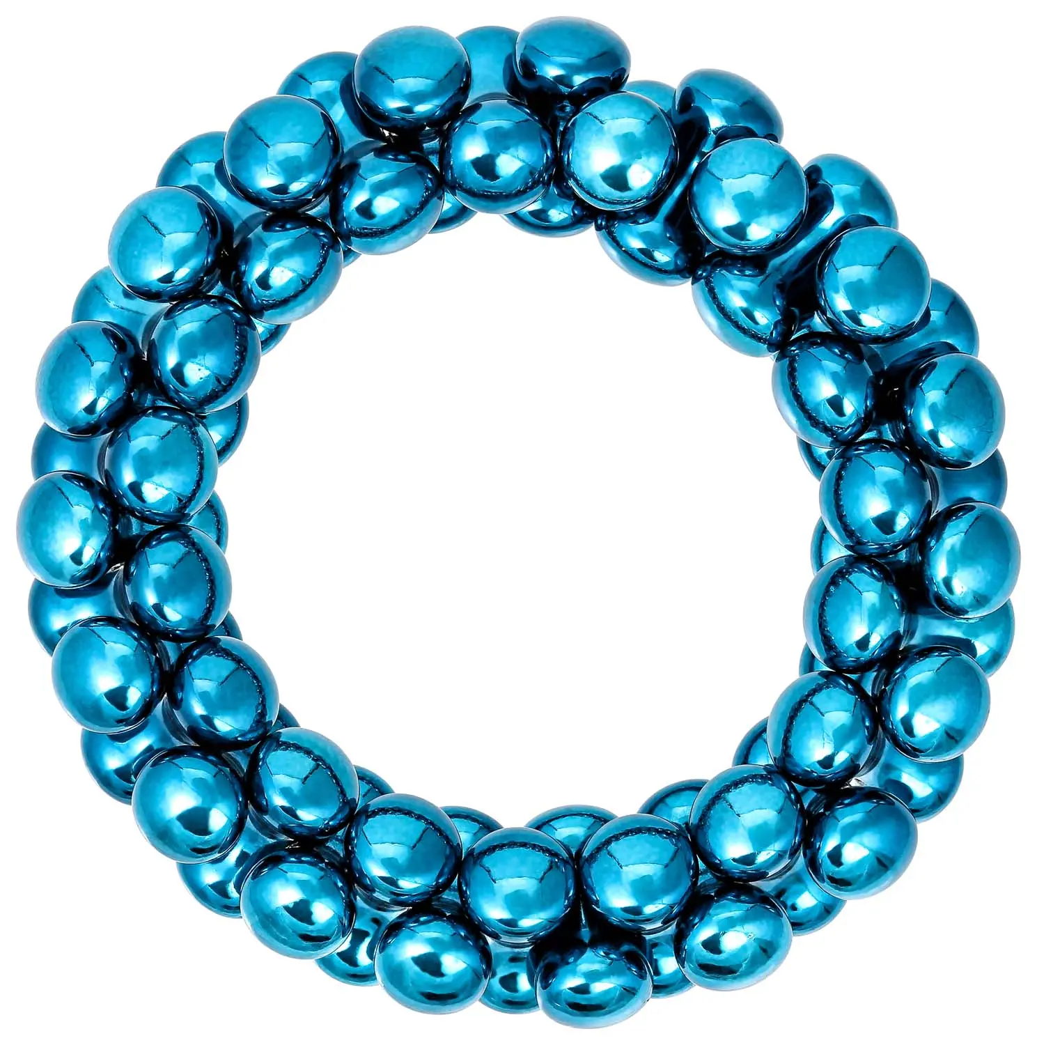 Bracelet - Blue Metallics