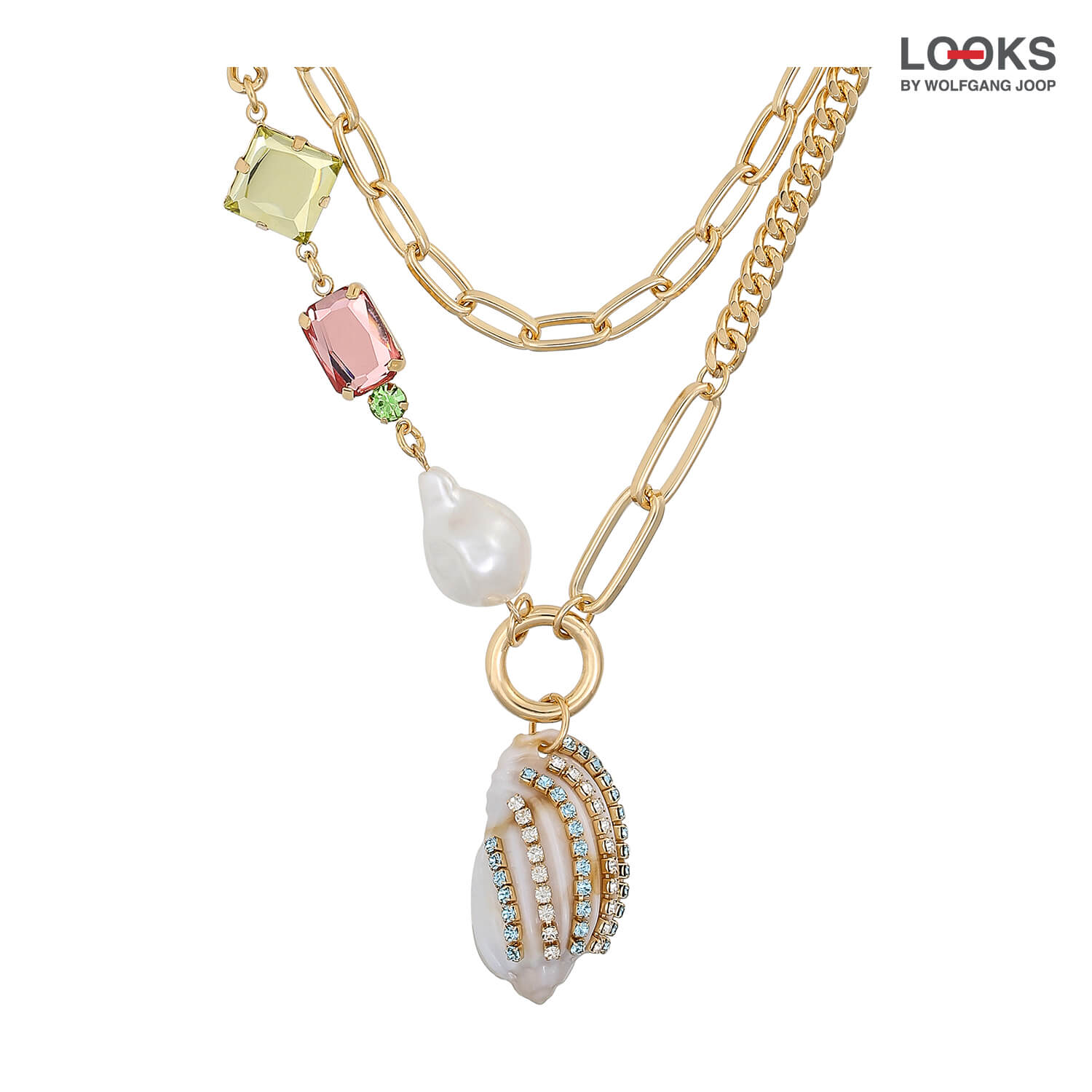 Set di collane - Glitter Shell Set di collane - Glitter Shell