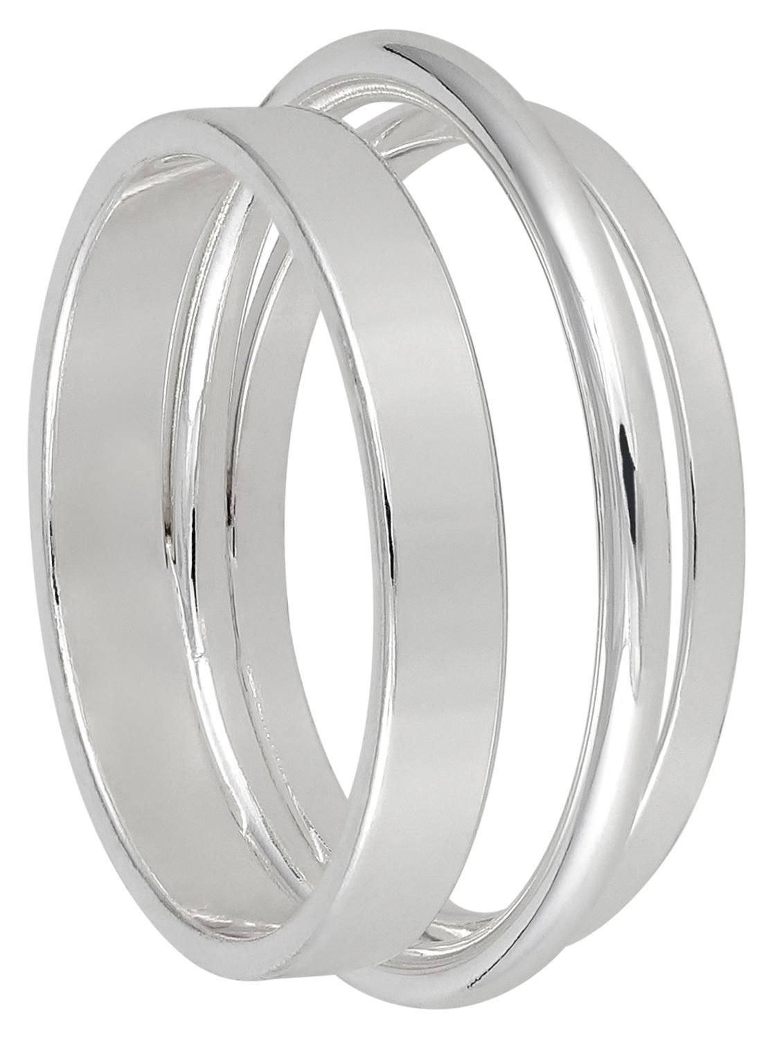 Ring - Silver Curves