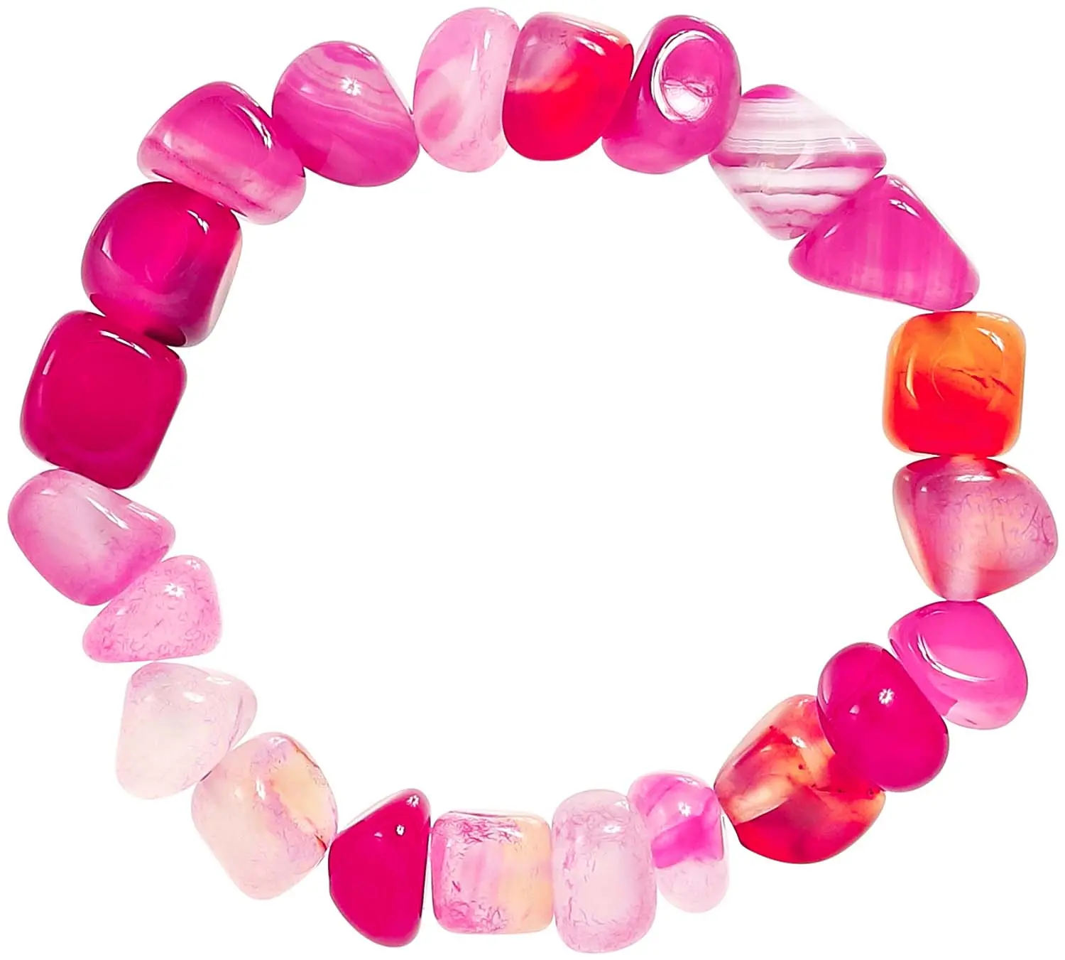 Armband - Pink Agate