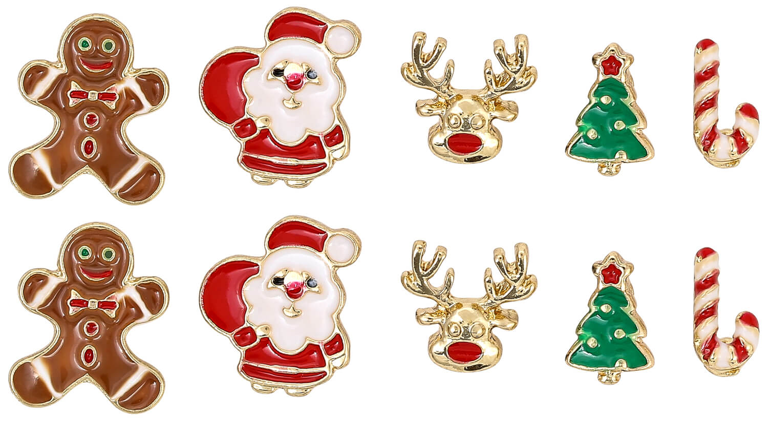 Set di orecchini - Happy Christmas