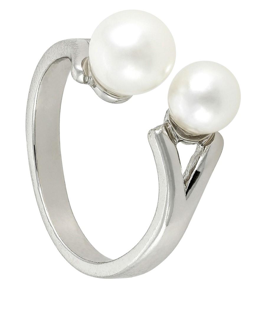 Ring - Double Pearl Ring - Double Pearl