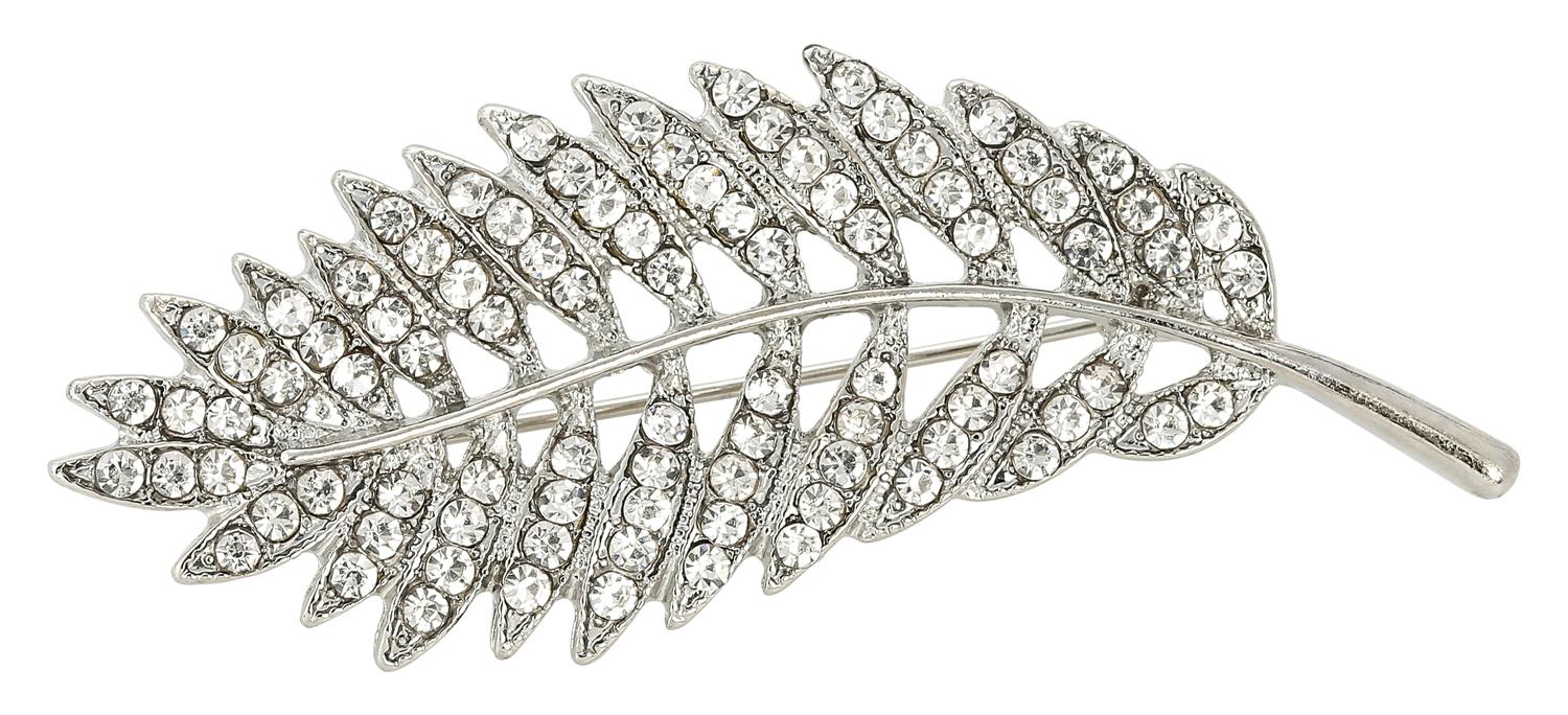 	Broche - Sparkling Leaf	