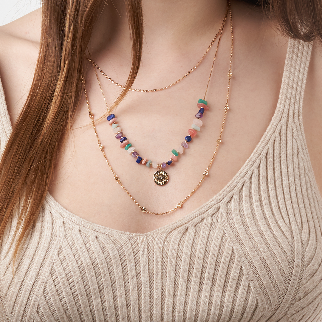 Layering Kette - Tiny Gems