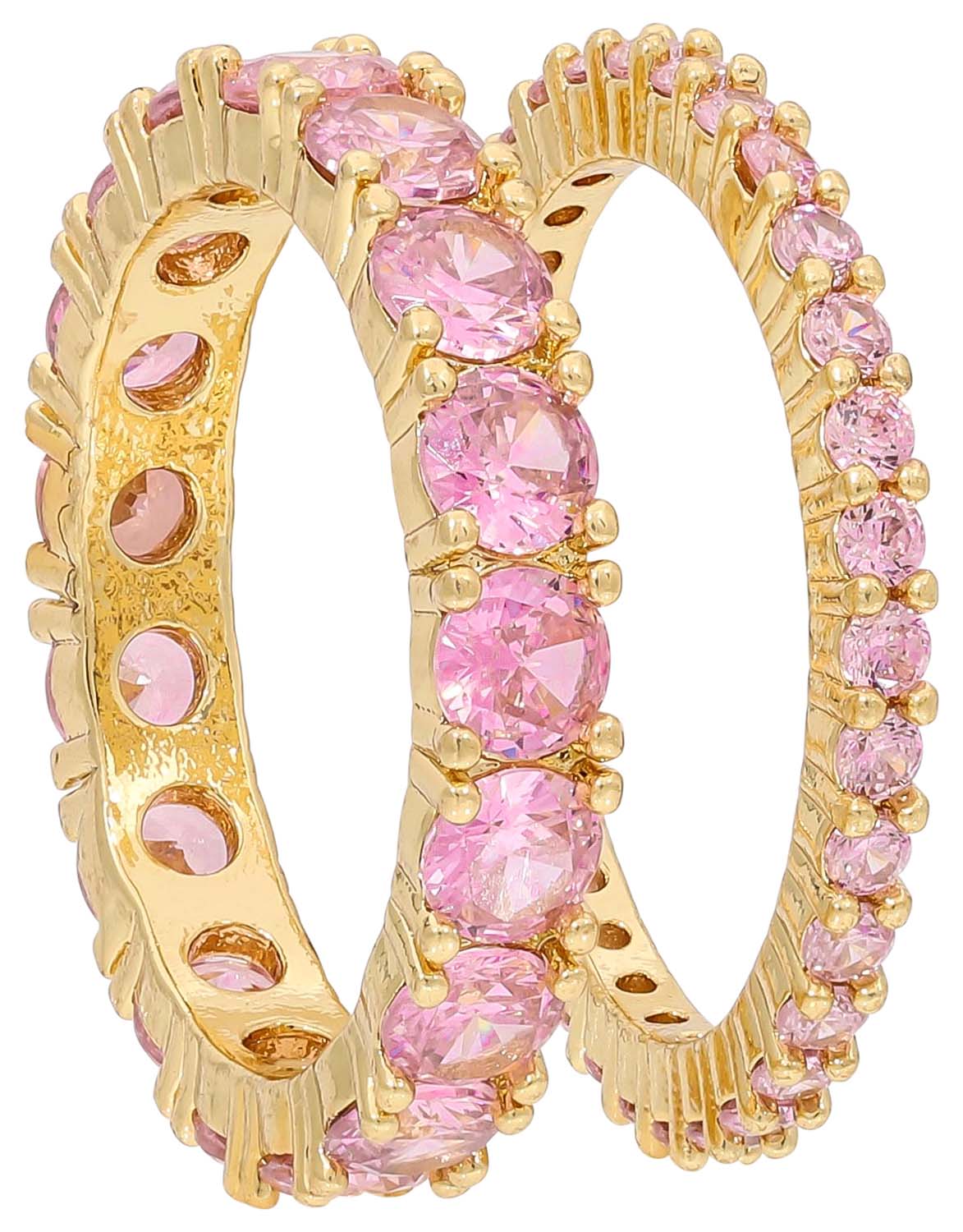 Ring-Set - Iced Pink