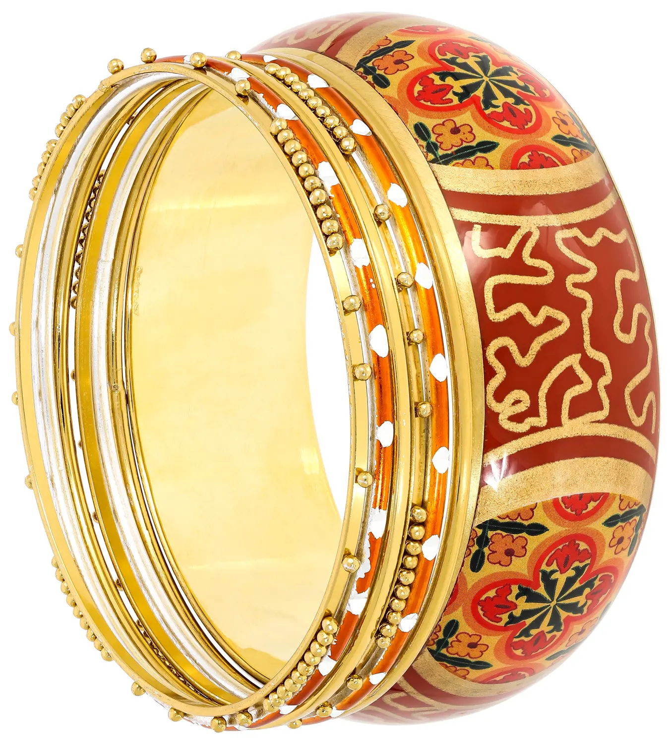 Ensemble de bracelets joncs - Oriental Pattern