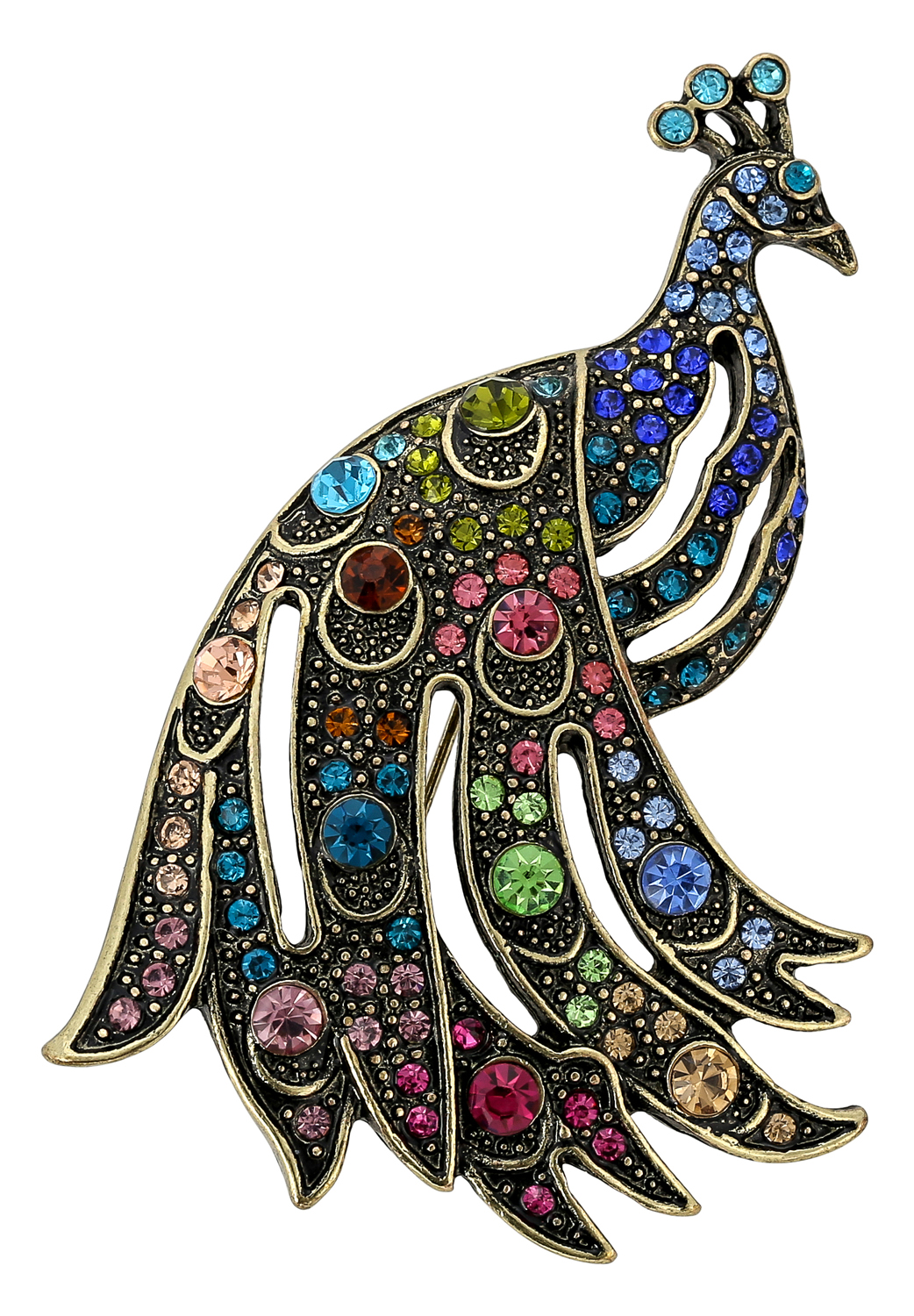 Broche - Pavo real