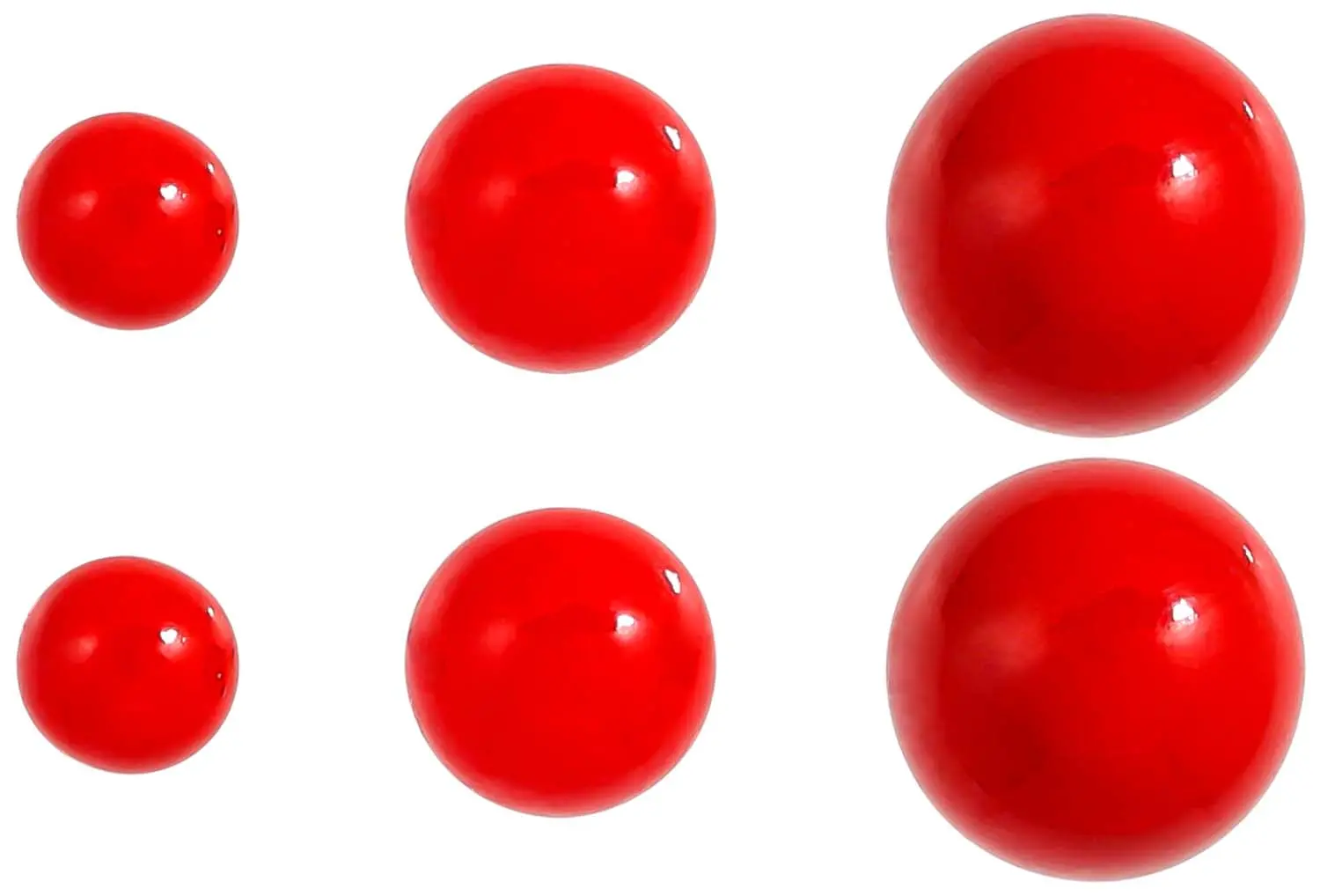 Ohrstecker-Set - Red Bullets