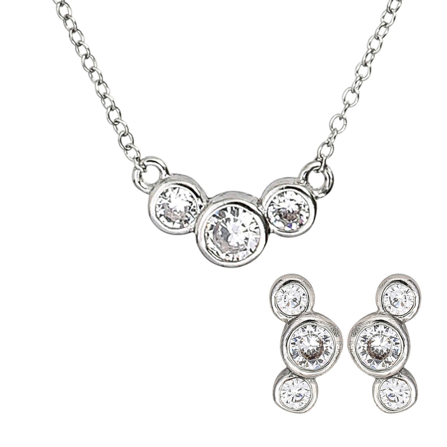 Parure di gioielli - Silver Trio