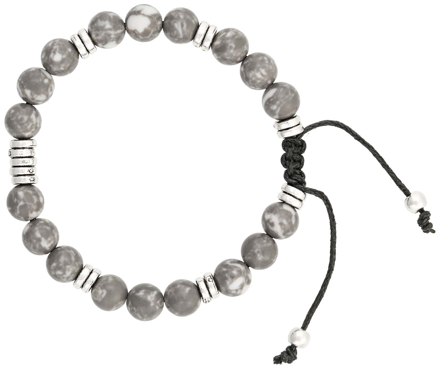 Herren Armband - Grey Marble
