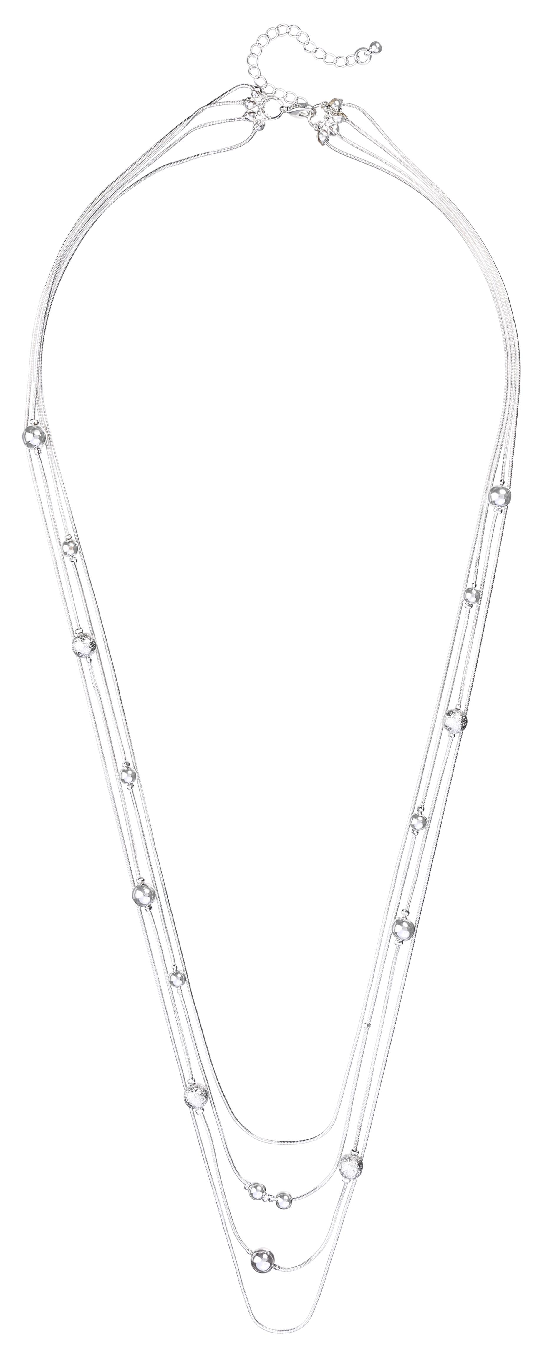 Necklace - Silver Dots