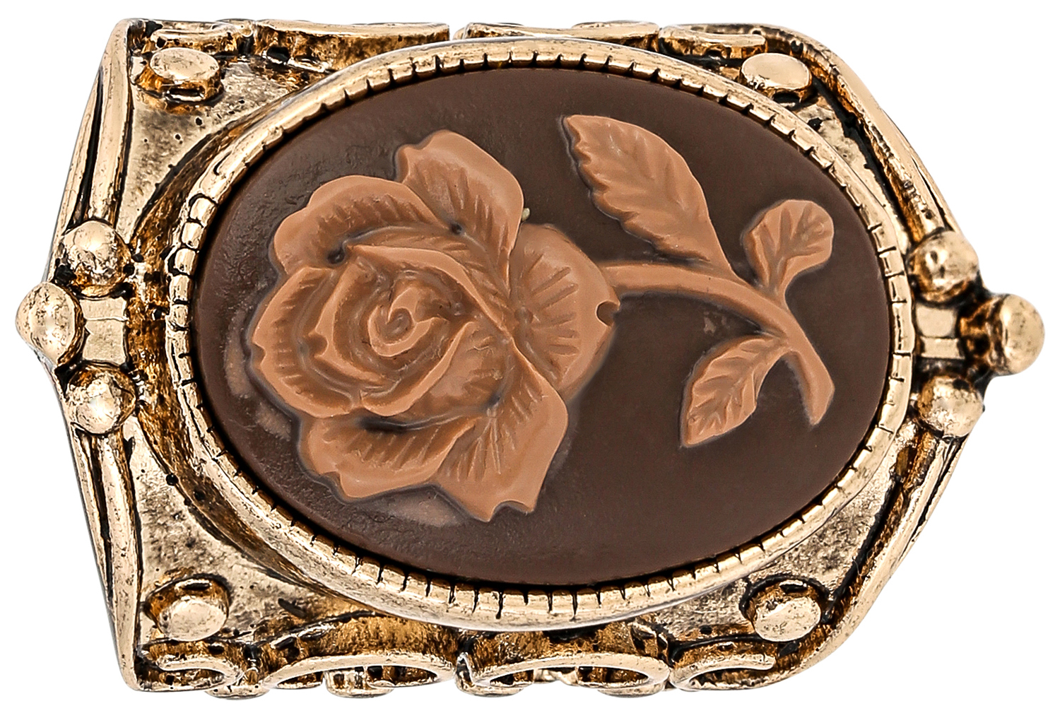 Vintage ring - Blooming Rose