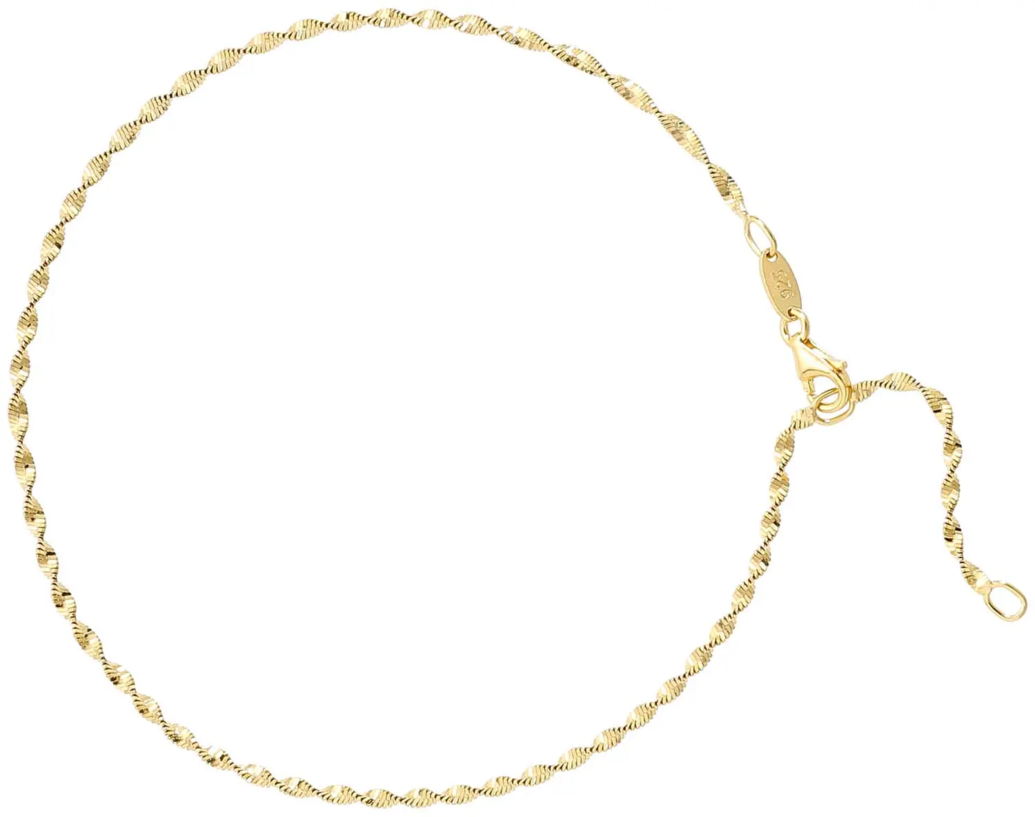 Bracelet de cheville - Golden Chain