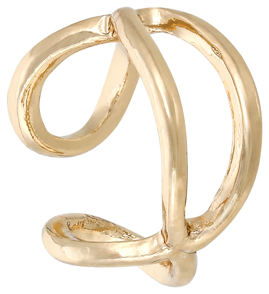 Ear cuff - Golden Infinity