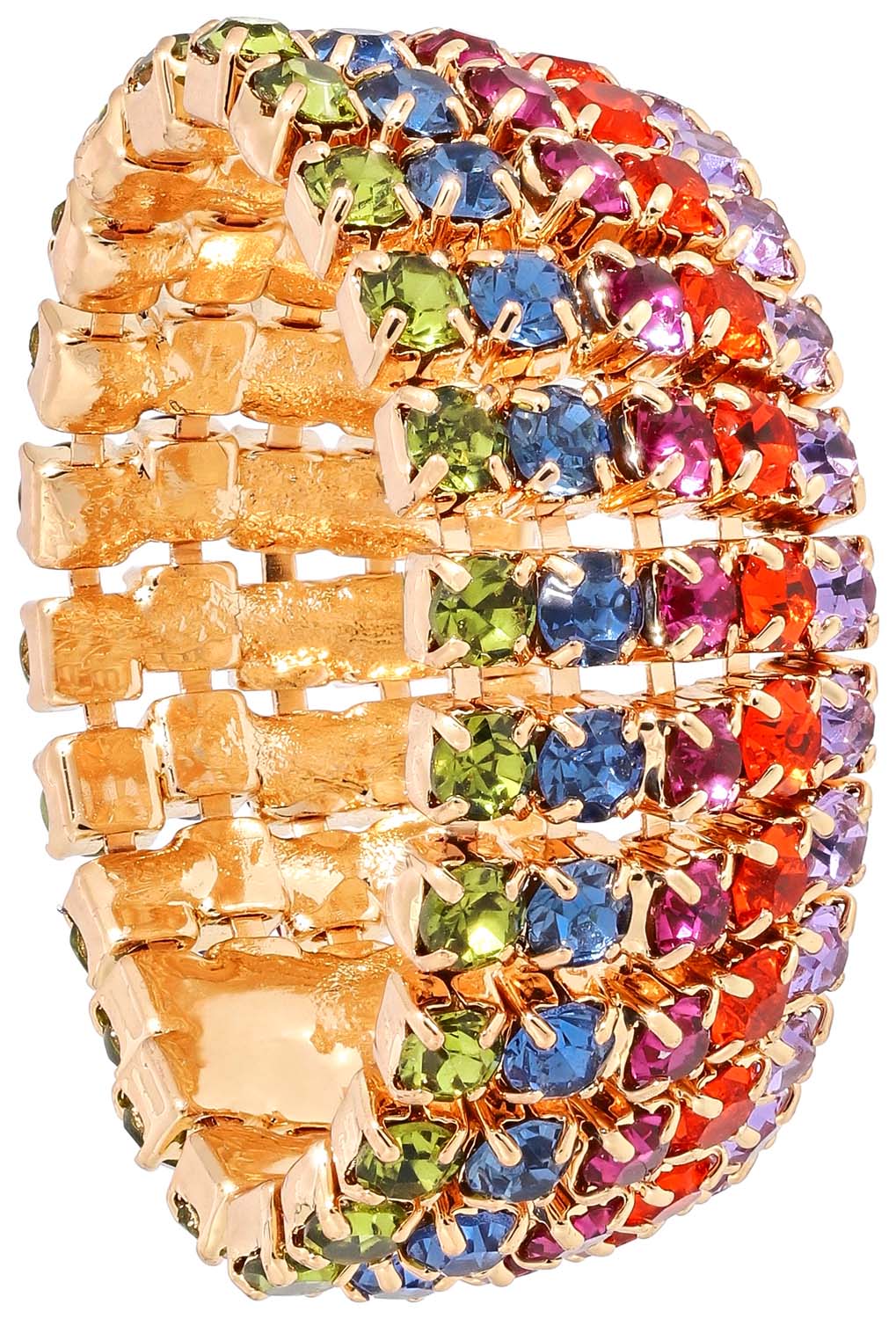 Anello - Strass Rainbow