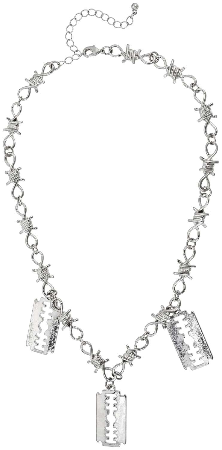 Collier - Silver Razor