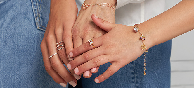 Armband, Armbänder, Ring, Ringsatz, Schmuck