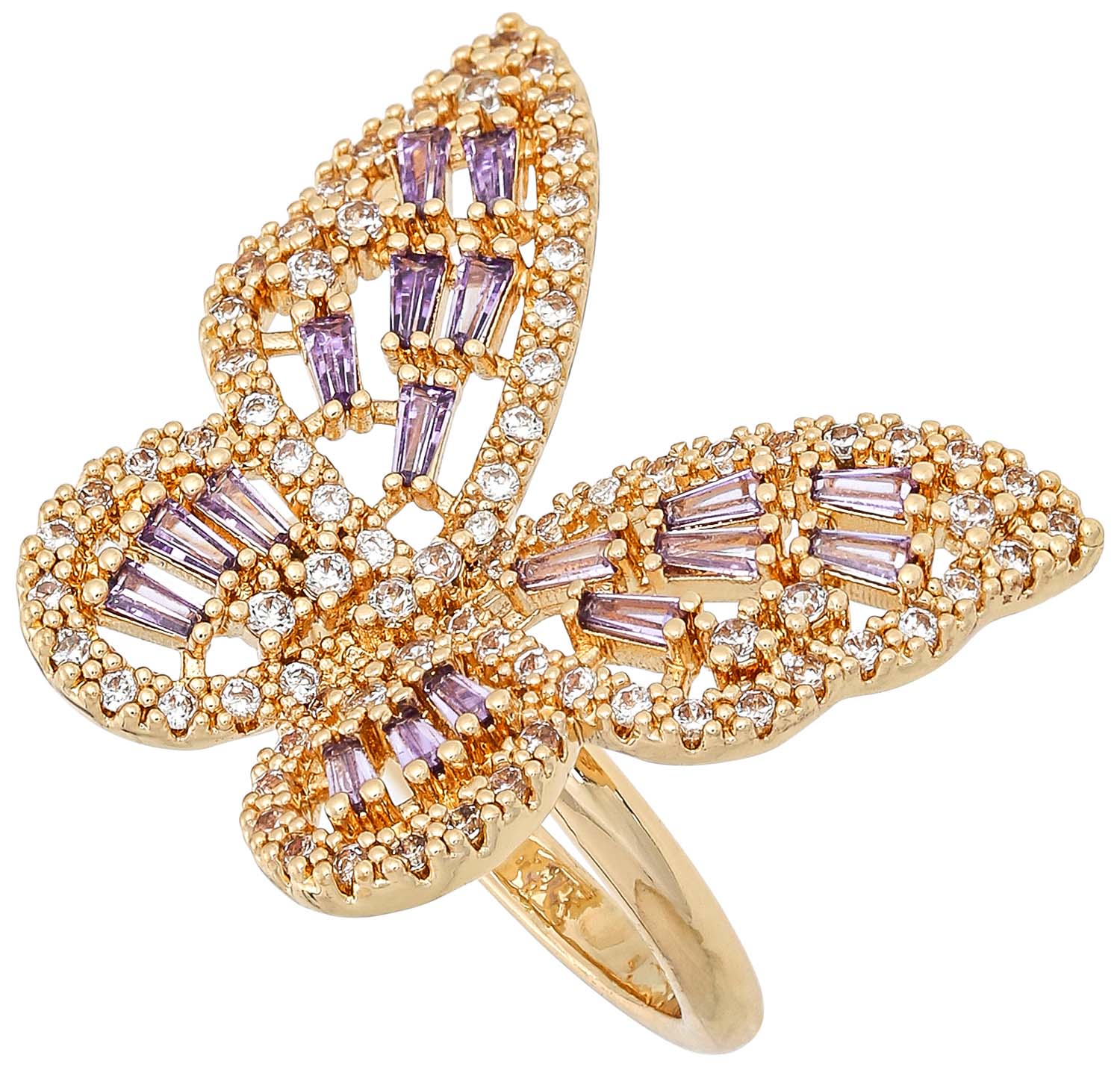 Anillo - Glitter Butterfly