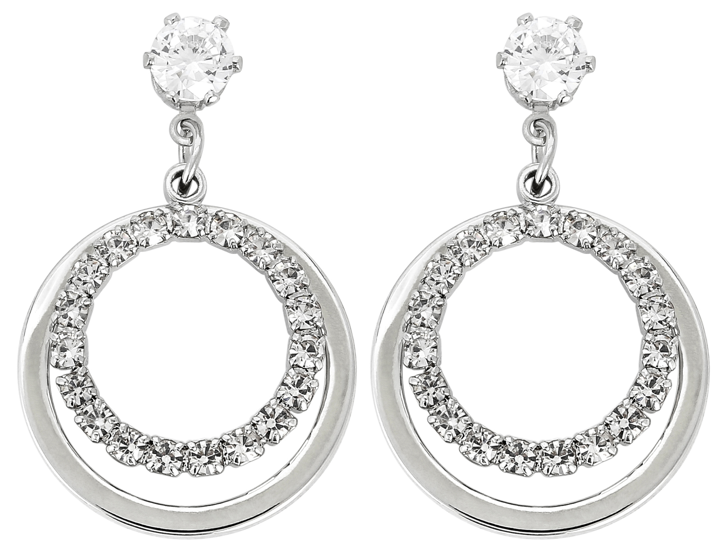 Boucles d'oreilles - Sparkling Circle