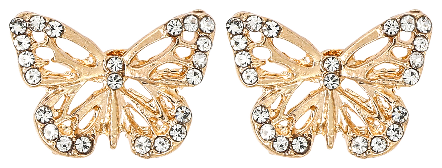 Boucles d'oreilles - Golden Butterfly