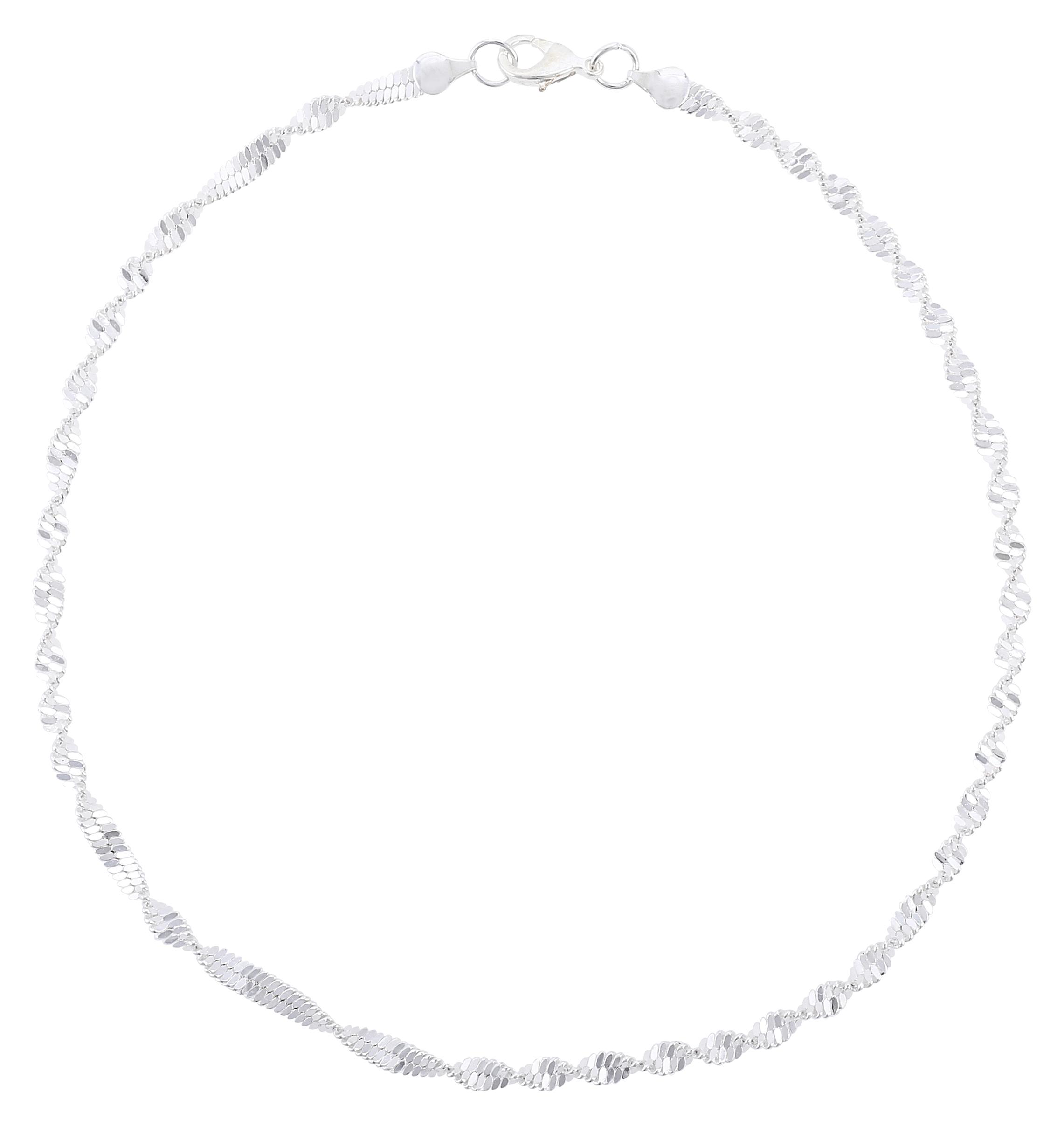 Collar - Silver Twirl