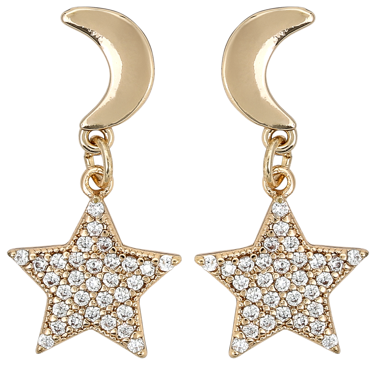 Orecchini a perno - Brilliant Stars Orecchini a perno - Brilliant Stars