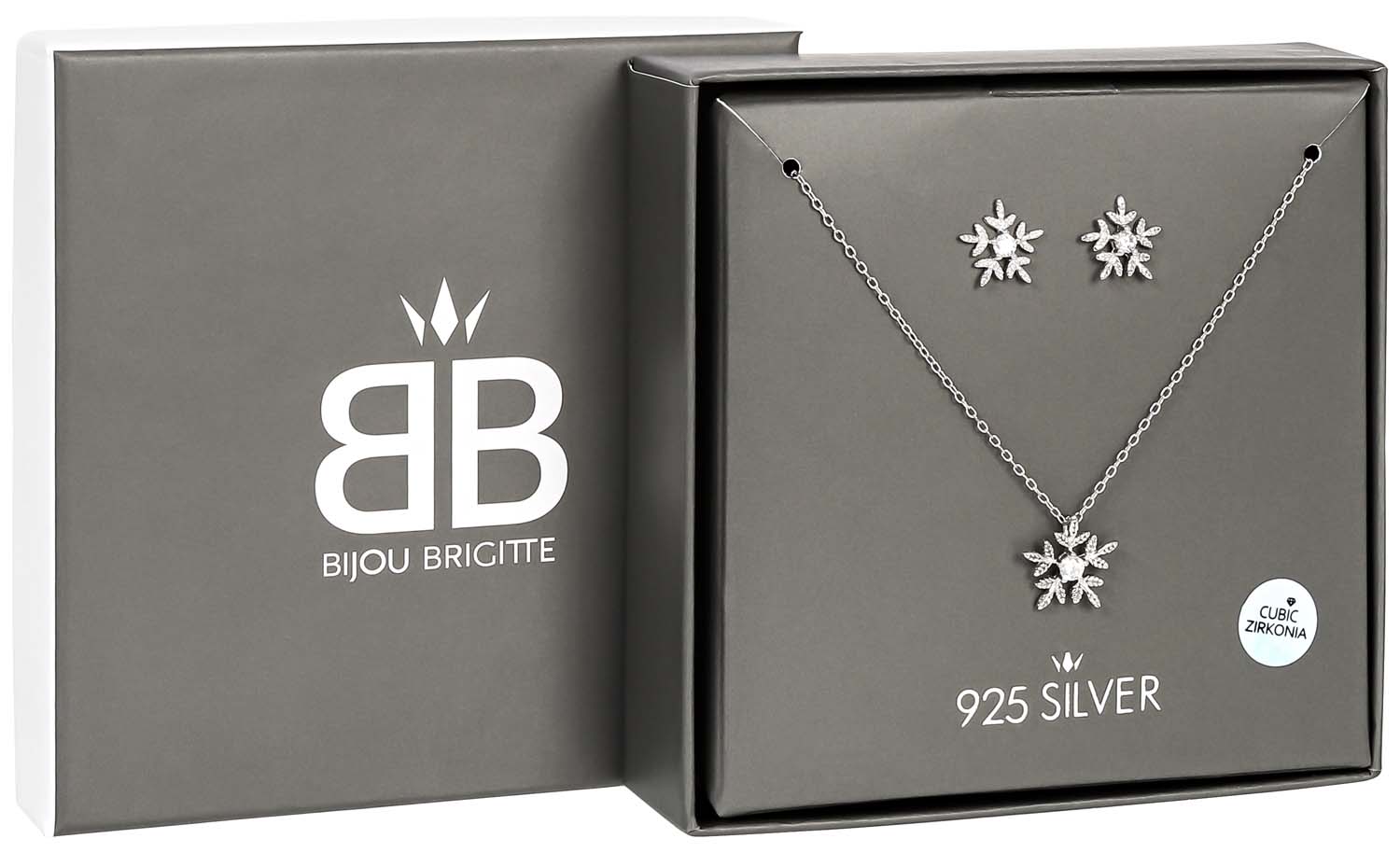 Set bisutería - Silver Snowflake