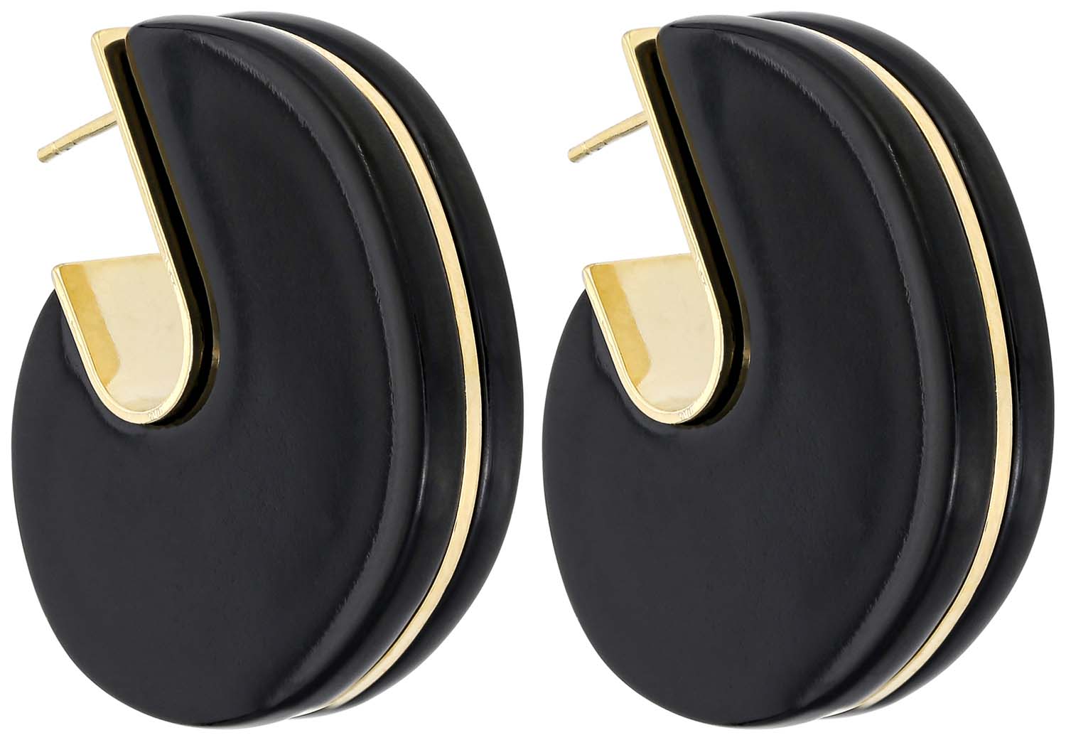 Boucles d'oreilles - Elegant Black