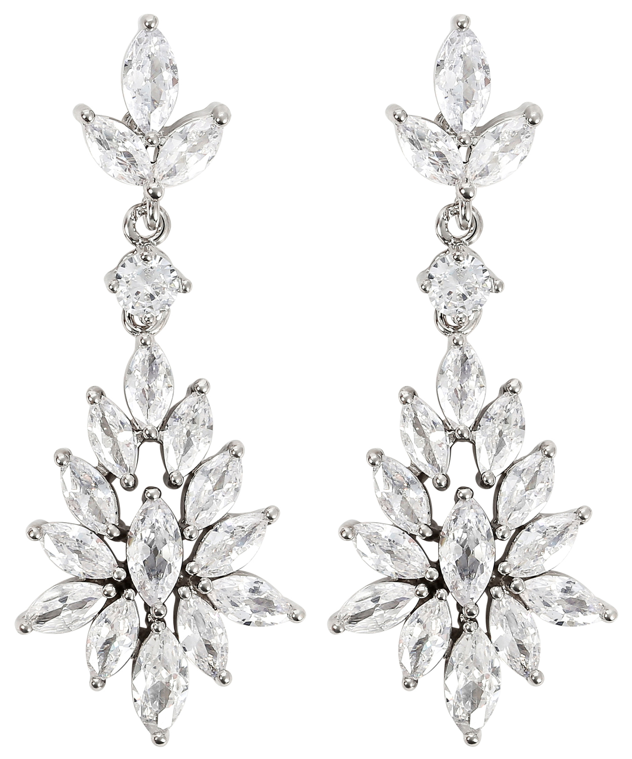 Boucles d'oreilles - Snowflake