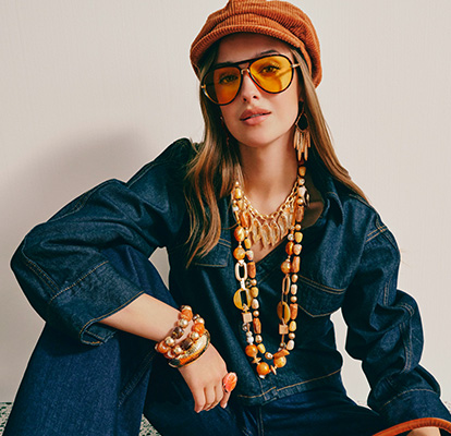 Jeans, Jeansjacke, Oversize, Accessoires, Sonnenbrille