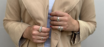 ring, silber, finger ring, metall, design, ring, ring set, silver ring, women's ring, silver jewelry