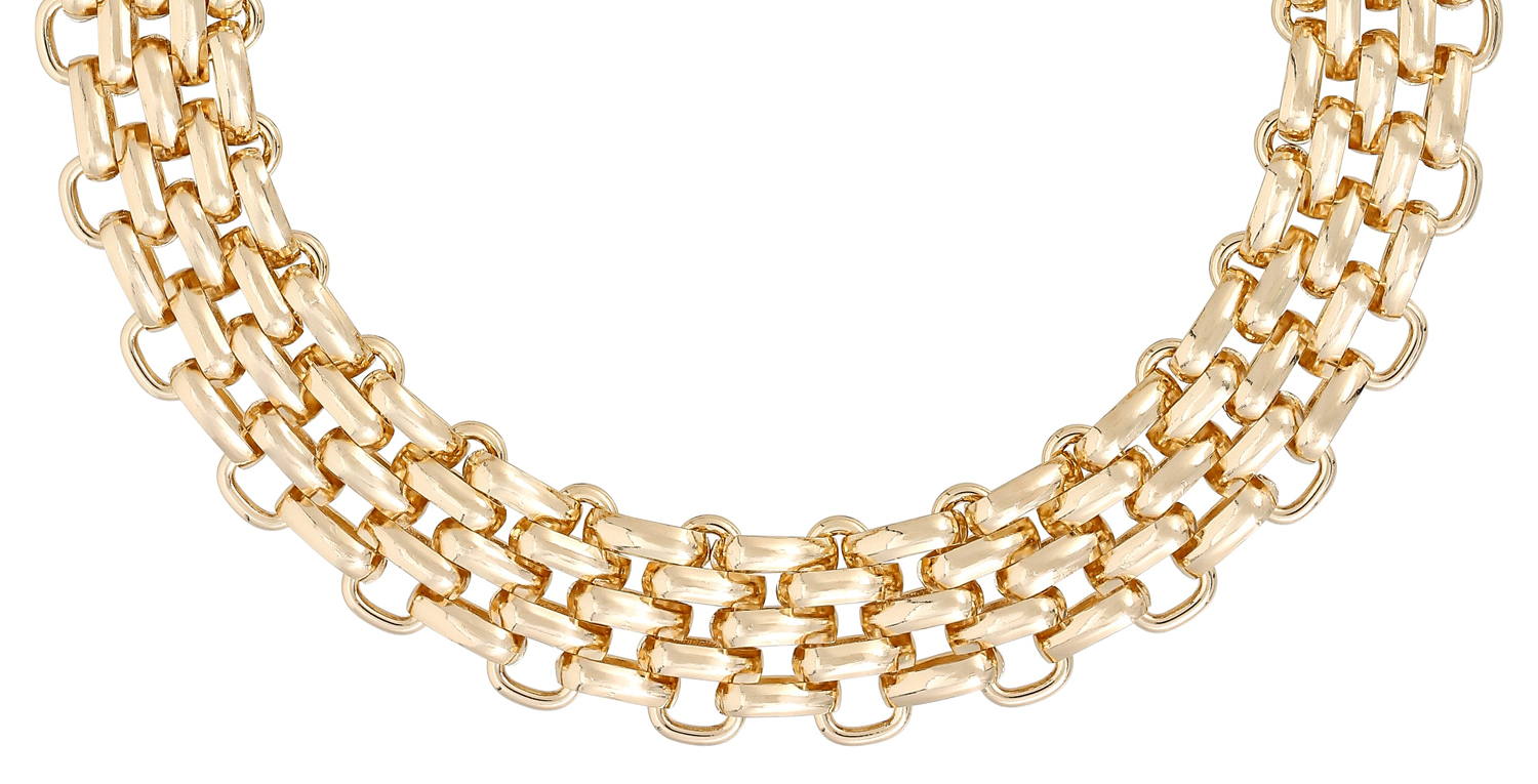 Collar statement - Chunky Gold
