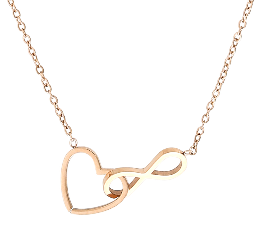 Collar de acero inoxidable - Infinite Love