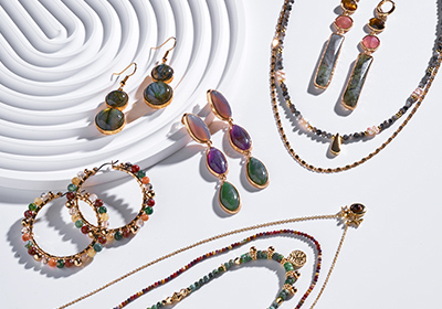 Zubehör, Ohrring, Schmuck, Halskette, Edelstein