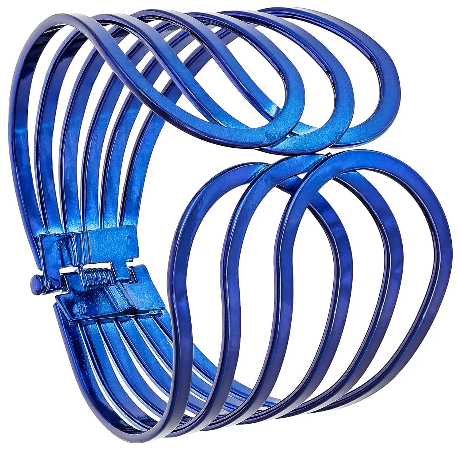Bracelet jonc - Metallic Blue