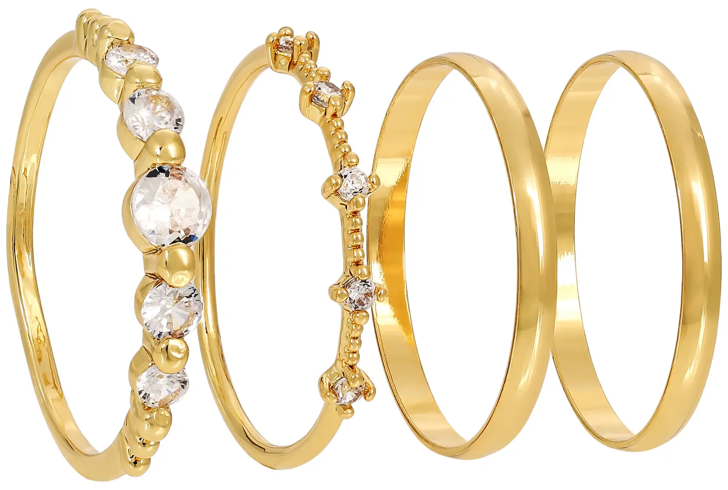 Set de anillos - Golden Vision