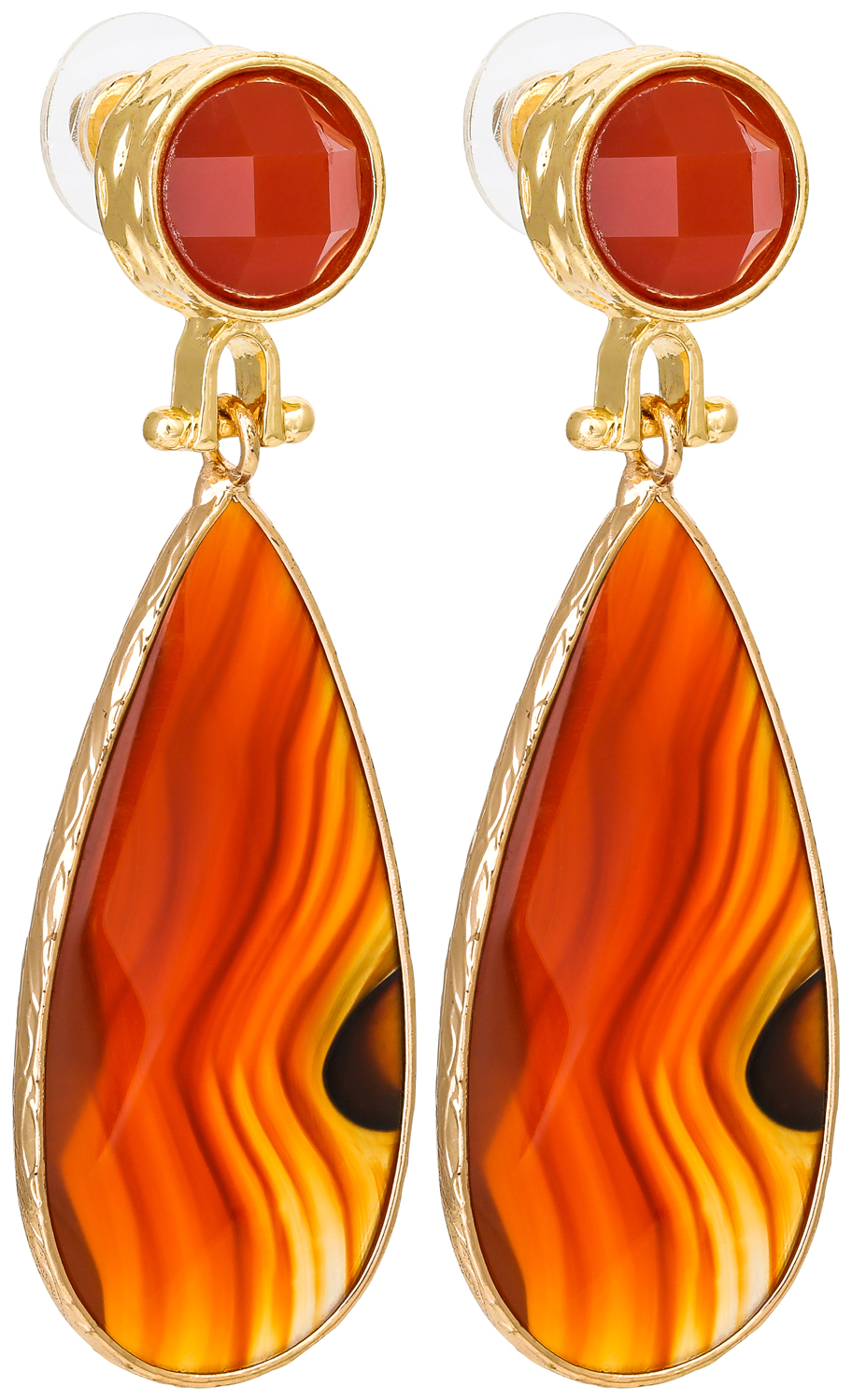 Ohrstecker - Orange Beauty Ohrstecker - Orange Beauty
