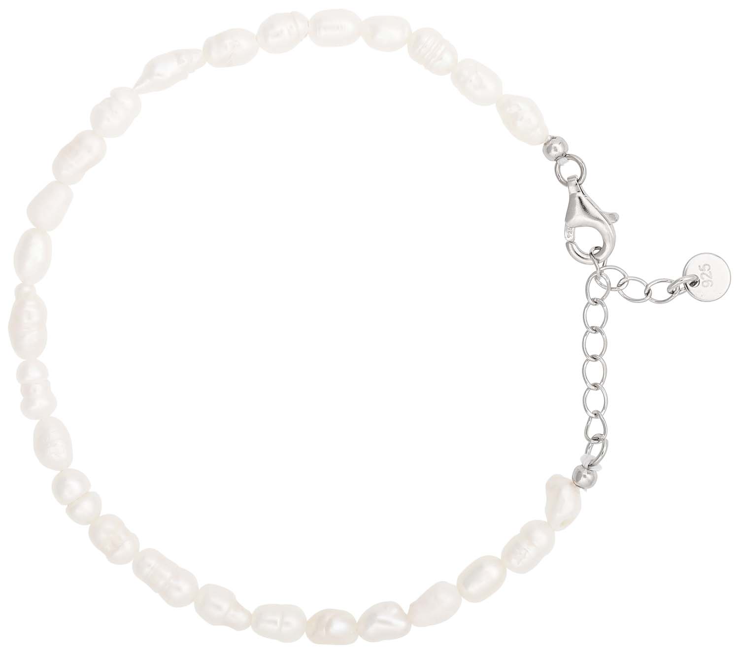 Pulsera - White Pearls