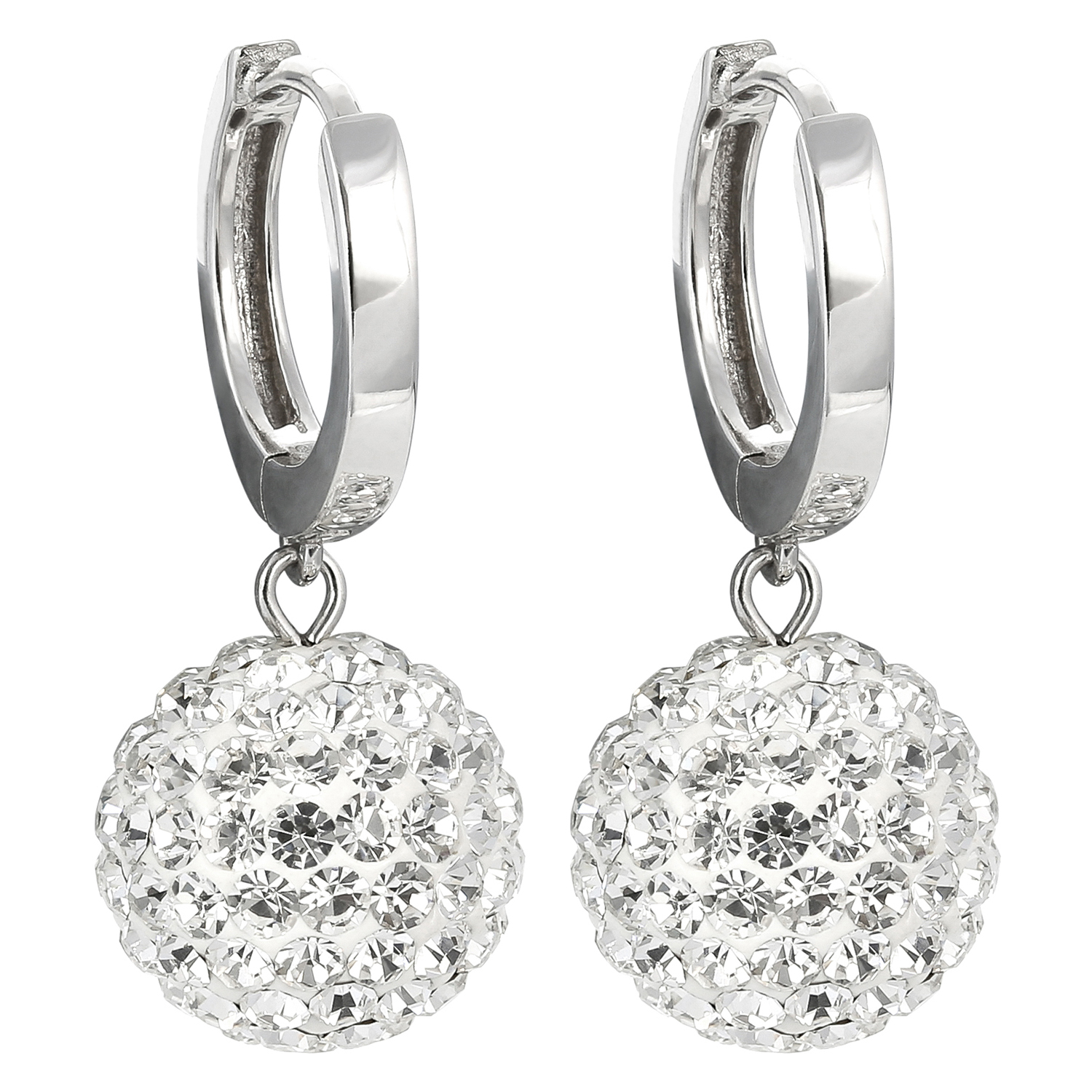 Créoles - Crystal Pearl Créoles - Crystal Pearl