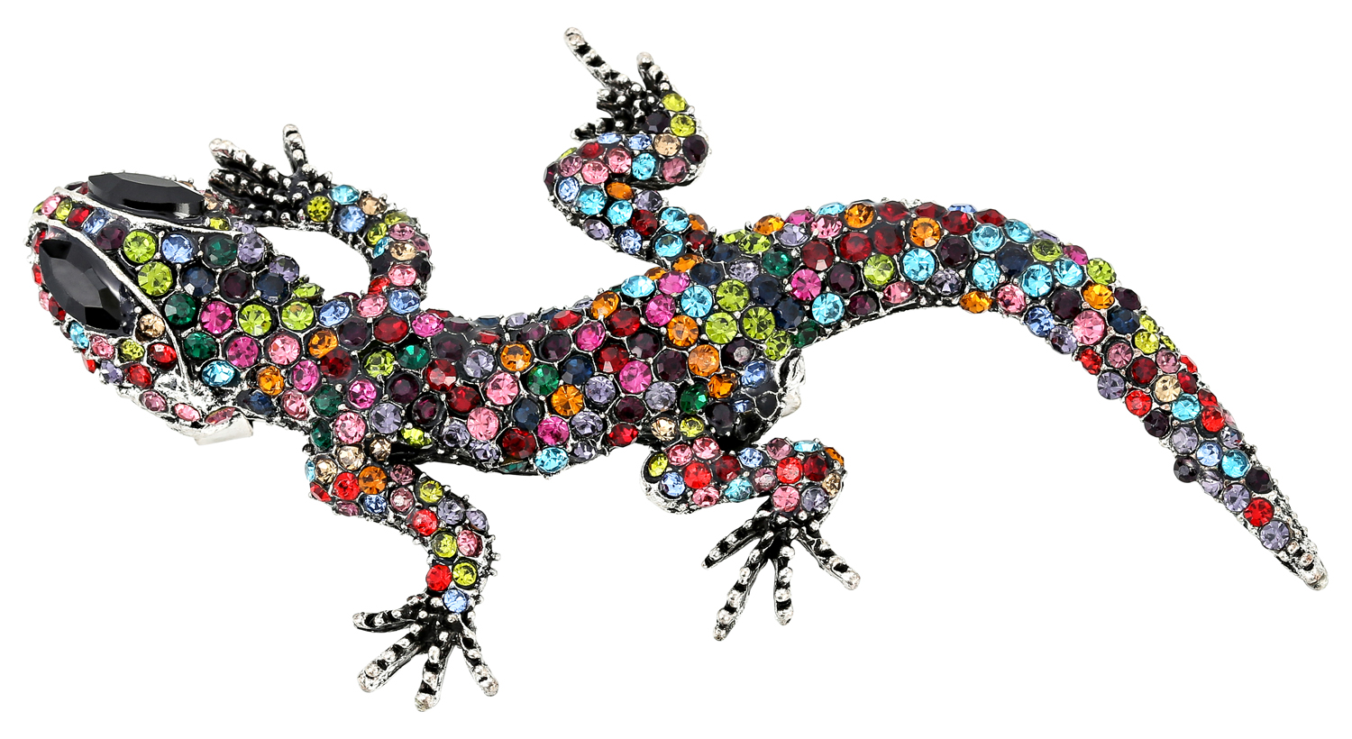 Broszka - Happy Gecko