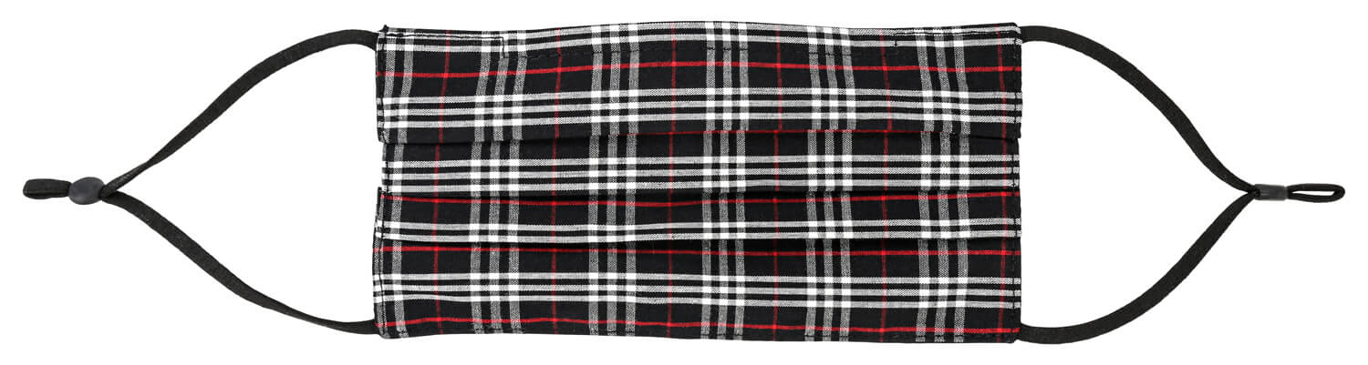 Mundbedeckung -  Plaid Style