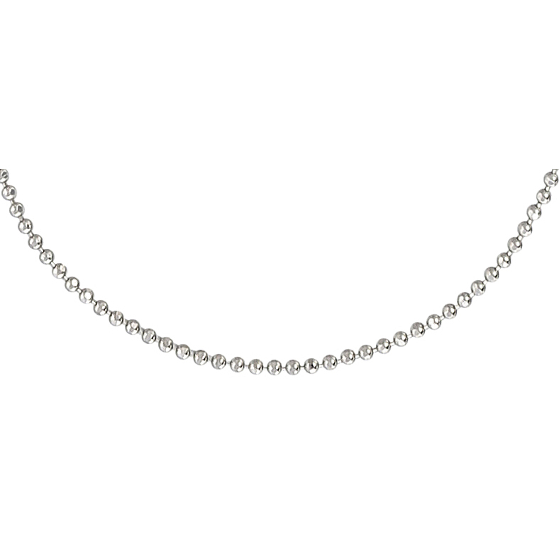 	Collar - Rhodium Plated	