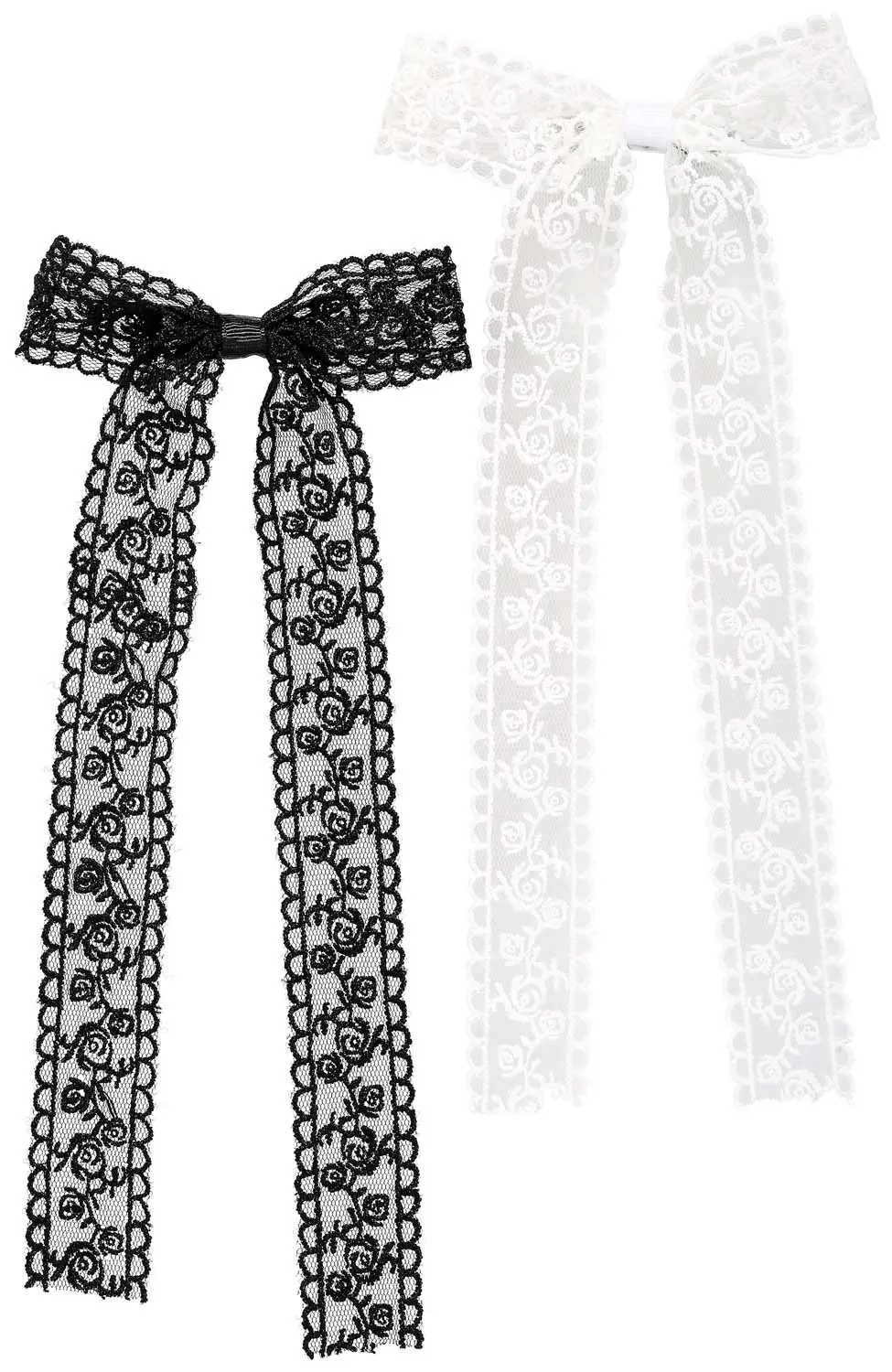 Haarspangen-Set - Lace Bow