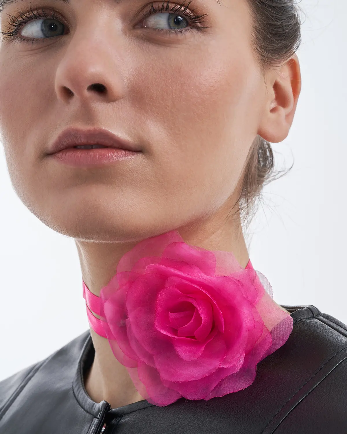 Haarband - Pink Flower 