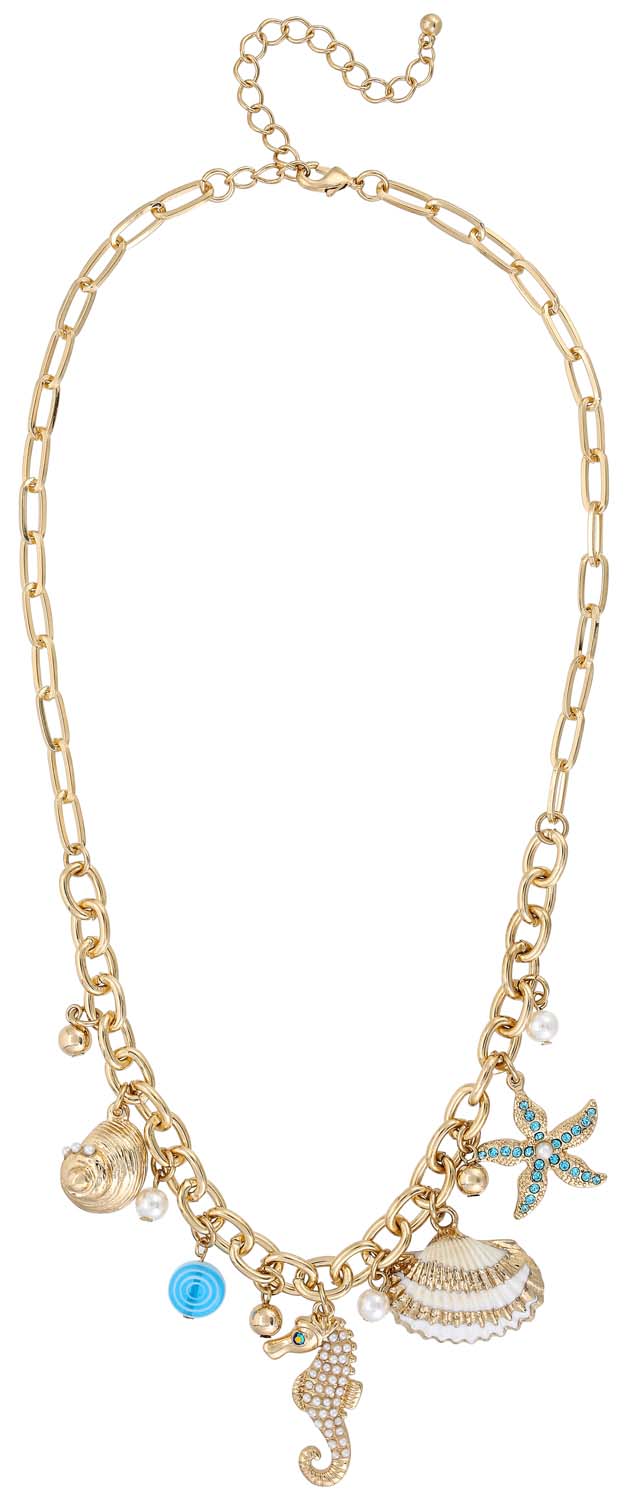 Ketting - Golden Seahorse Ketting - Golden Seahorse