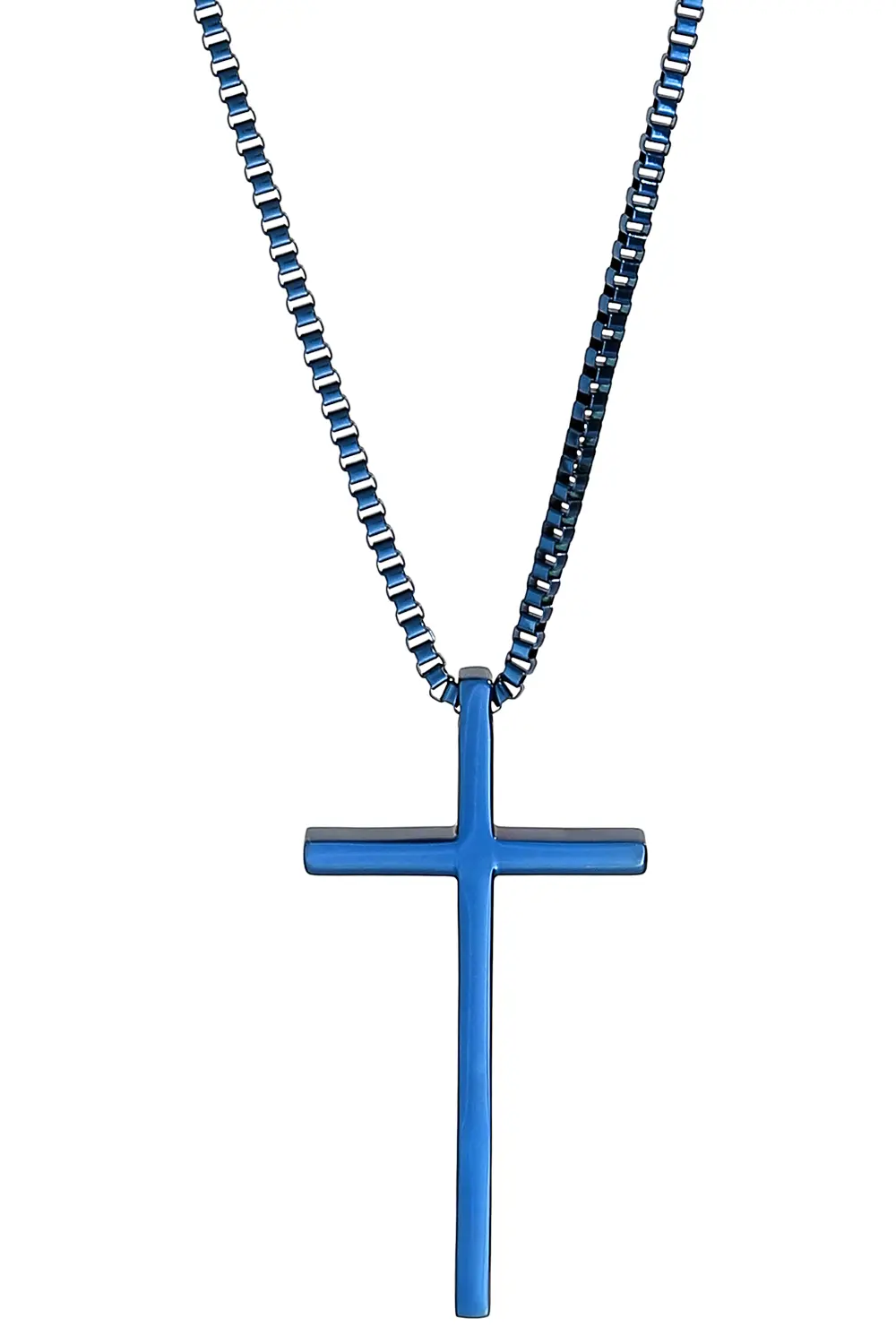 Herren Kette - Metallic Cross