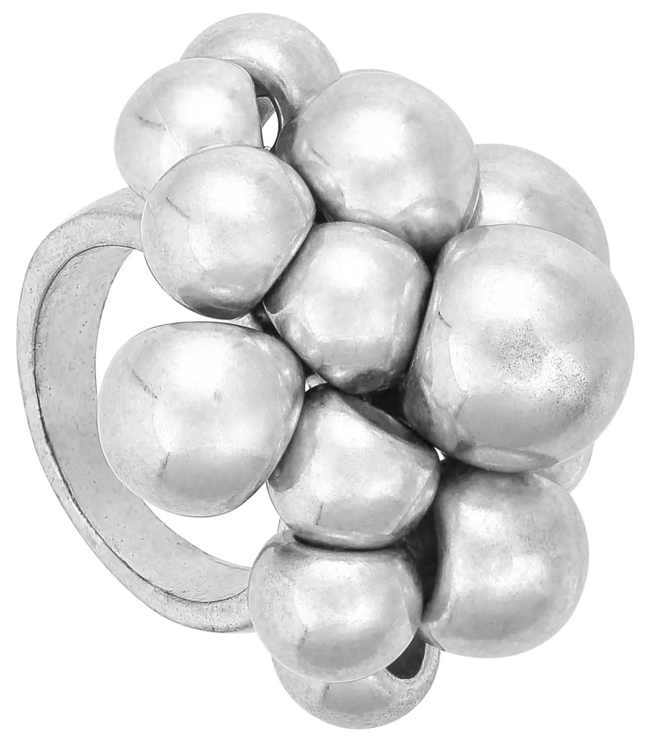 Ring - Silver Bubble