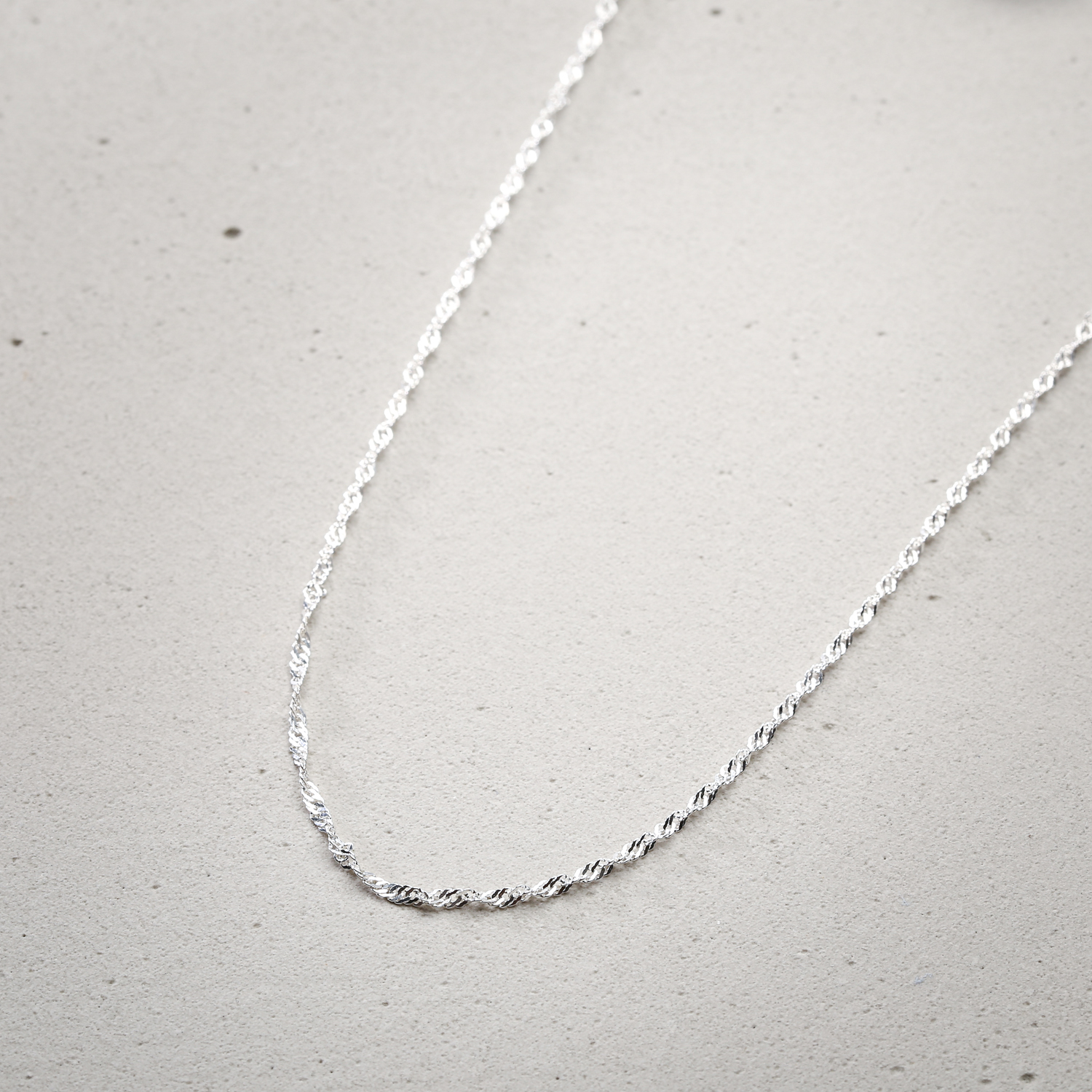 Collar - Silver Twist