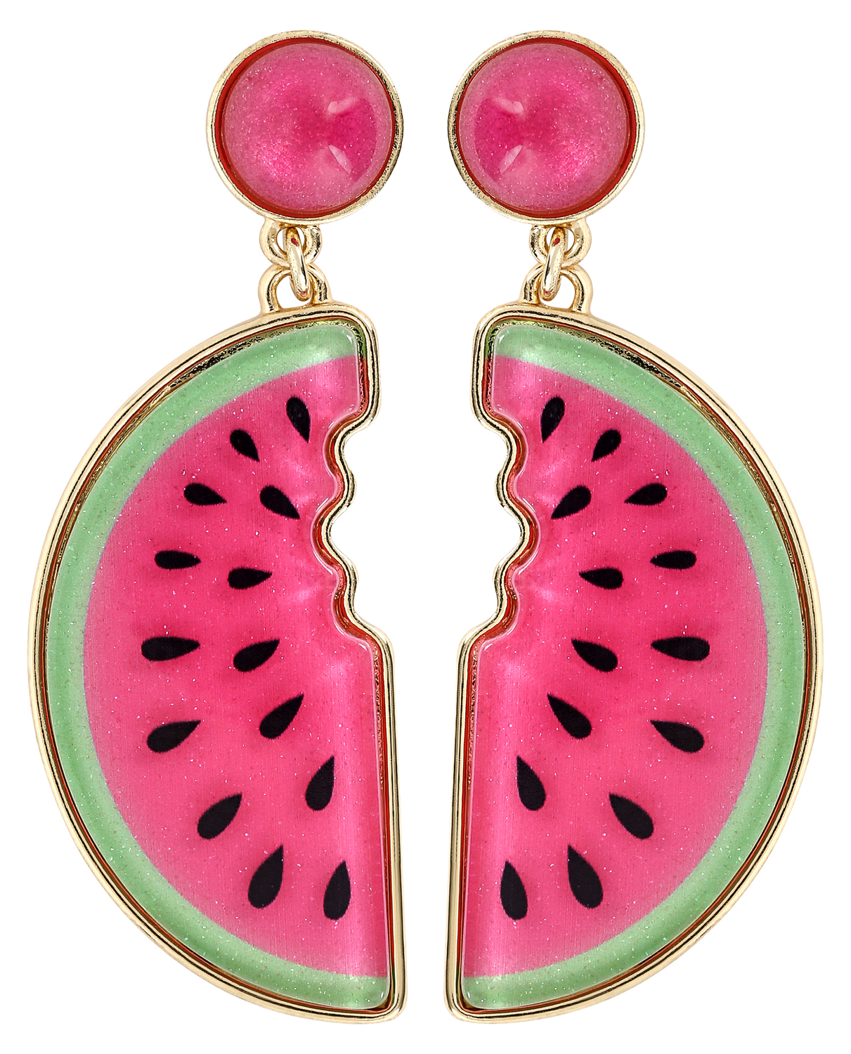 Orecchini a perno - Pink Melon Orecchini a perno - Pink Melon