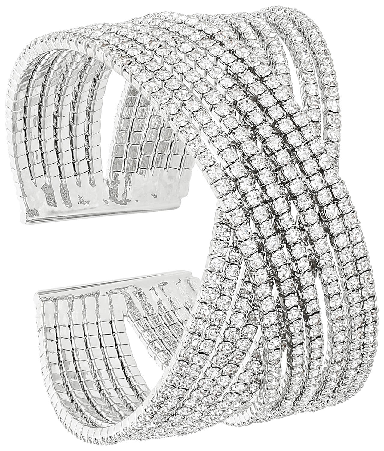 Brazalete - Sparkling Silver